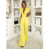 Žlutý elegantní kalhotový kostým ARVENOX