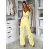 Žlutý elegantní dlouhý overal VOTOTA