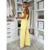 Žlutý elegantní dlouhý overal VOTOTA