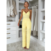 Žlutý elegantní dlouhý overal VOTOTA