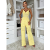 Žlutý elegantní dlouhý overal VOTOTA