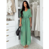 Mintový elegantní dlouhý overal LEIRIA