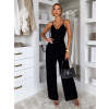 Černý elegantní dlouhý overal VOTOTA