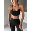 Černá sportovní podprsenka BARYNA