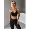 Černá sportovní podprsenka BARYNA