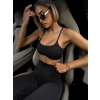 Černá sportovní podprsenka KOWALA na ramínka