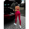 Červená sportovní fitness podprsenka LOVIRA