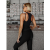 Černé sportovní jóga tílko DIERAS