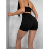 Černé sportovní kraťasy NALIRE s push-up efektem