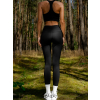Černé sportovní elastické legíny SIMARO