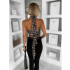 Leopardí sexy vázací top REIGH