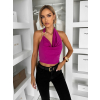 Magenta elegantní top ROUTALY