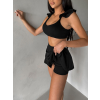 Černá sportovní souprava TERONA se sukní