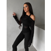 Černá jóga tunika DOREMI