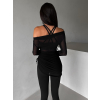 Černá jóga tunika DOREMI
