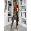 Leopardí stylový dlouhý overal ROSELA