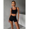 Černá sportovní podprsenka SELYRA s podporou