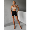 Černé sportovní fitness kraťasy HELOVA