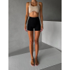 Černé sportovní mini tvarující kraťasy BERINO