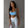 Modrá sportovní jóga podprsenka VARITON