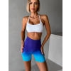 Fialovomodré sportovní mini kraťasy HALURER