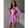 Růžové tenisové áčkové šaty RYTYLA s kraťásky