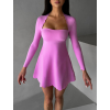 Růžové tenisové áčkové šaty RYTYLA s kraťásky