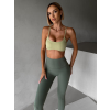 Zelená sportovní jóga podprsenka KOWALA