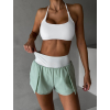 Zelené sportovní krátké kraťasy VERUNI