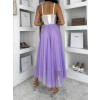 Fialová tylová midi sukně NEXORA