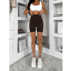 Hnědé push-up sportovní kraťasy ARINTEL
