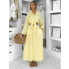Žlutý mušelínový košilový komplet BELIANE se sukní