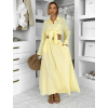 Žlutý mušelínový košilový komplet BELIANE se sukní