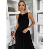Černé elegantní dlouhé šaty LORAVIA