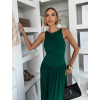 Zelené elegantní dlouhé šaty LORAVIA
