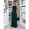Zelené elegantní dlouhé šaty LORAVIA