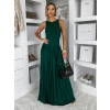 Zelené elegantní dlouhé šaty LORAVIA