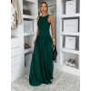 Zelené elegantní dlouhé šaty LORAVIA