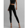 Černé tvarující push up legíny AWARYT s kapsami