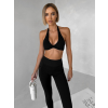 Černá sportovní jóga podprsenka CHOPEK