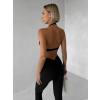 Černá sportovní jóga podprsenka CHOPEK