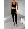 Černá sportovní elastická souprava OKULOTA