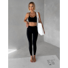 Černá sportovní elastická souprava OKULOTA