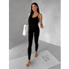 Černý sportovní push up overal ELANTRA