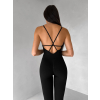 Černý sportovní push up overal ELANTRA
