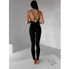 Černý sportovní push up overal ELANTRA