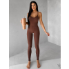 Hnědý push up sportovní overal ELANTRA
