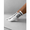 Bílé vysoké ponožky ERIKA FASHION Line