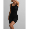 Černý zeštíhlující stahovací overal FELINA