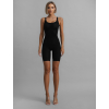 Černý zeštíhlující stahovací overal FELINA